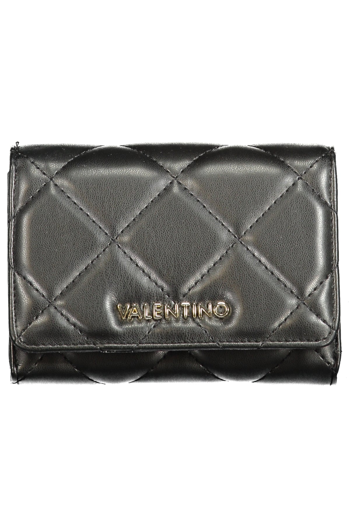 CARTEIRA COM FECHO VALENTINO MULHER PRETA