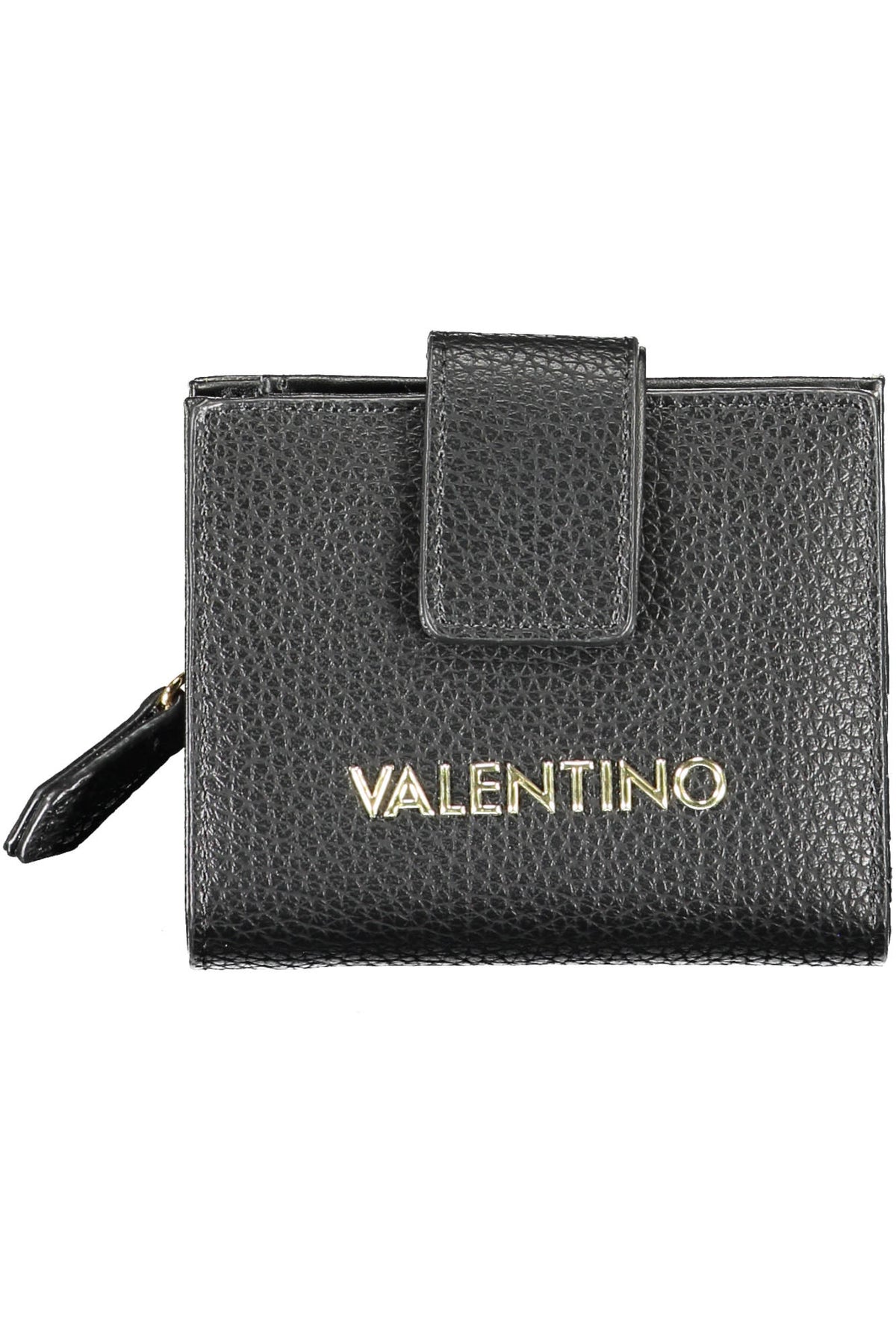 CARTEIRA COM FECHO VALENTINO MULHER PRETA