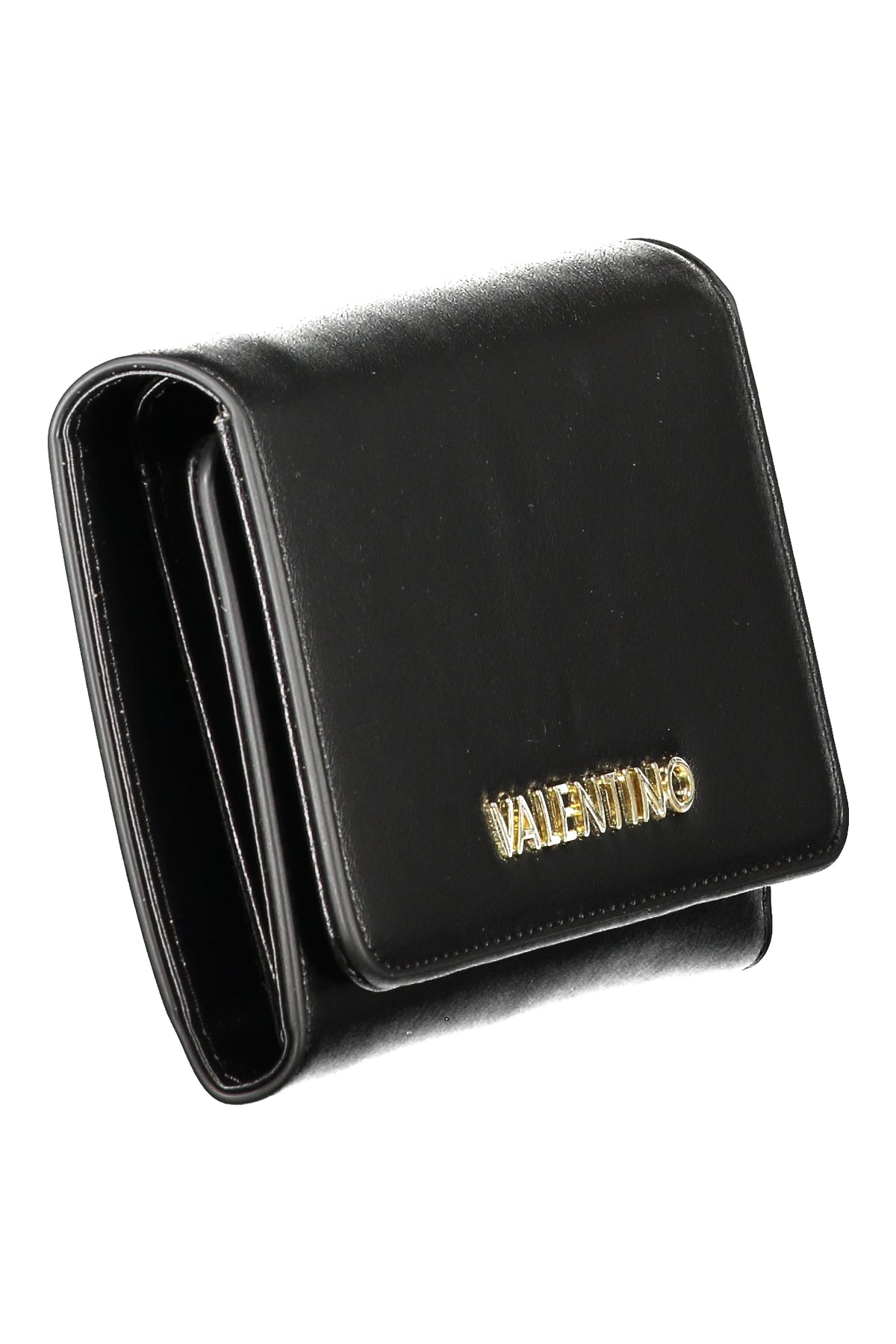 CARTEIRA COM FECHO VALENTINO MULHER PRETA