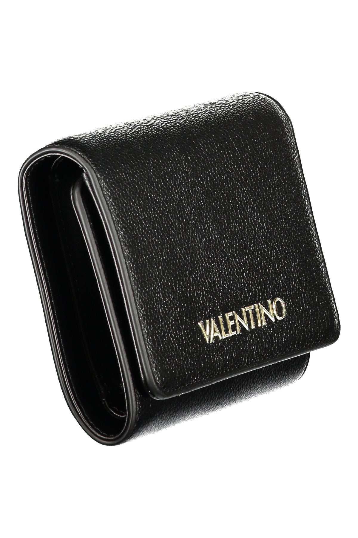 CARTEIRA COM LOGÓTIPO VALENTINO MULHER PRETA