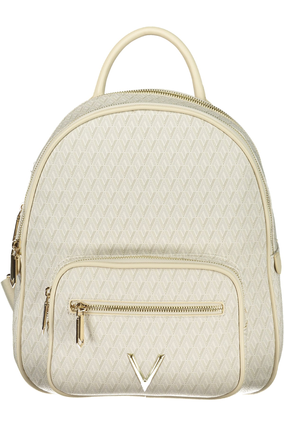 MOCHILA COM FECHO VALENTINO MULHER BEGE