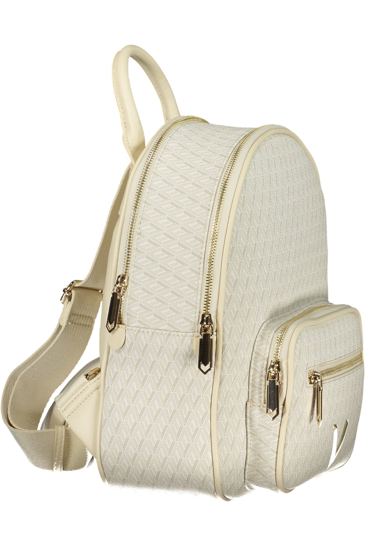 MOCHILA COM FECHO VALENTINO MULHER BEGE