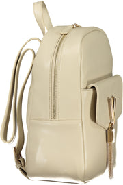 MOCHILA COM FECHO VALENTINO MULHER BEGE