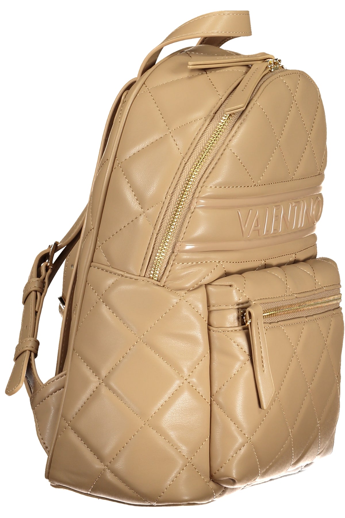 MOCHILA COM FECHO VALENTINO MULHER BEGE