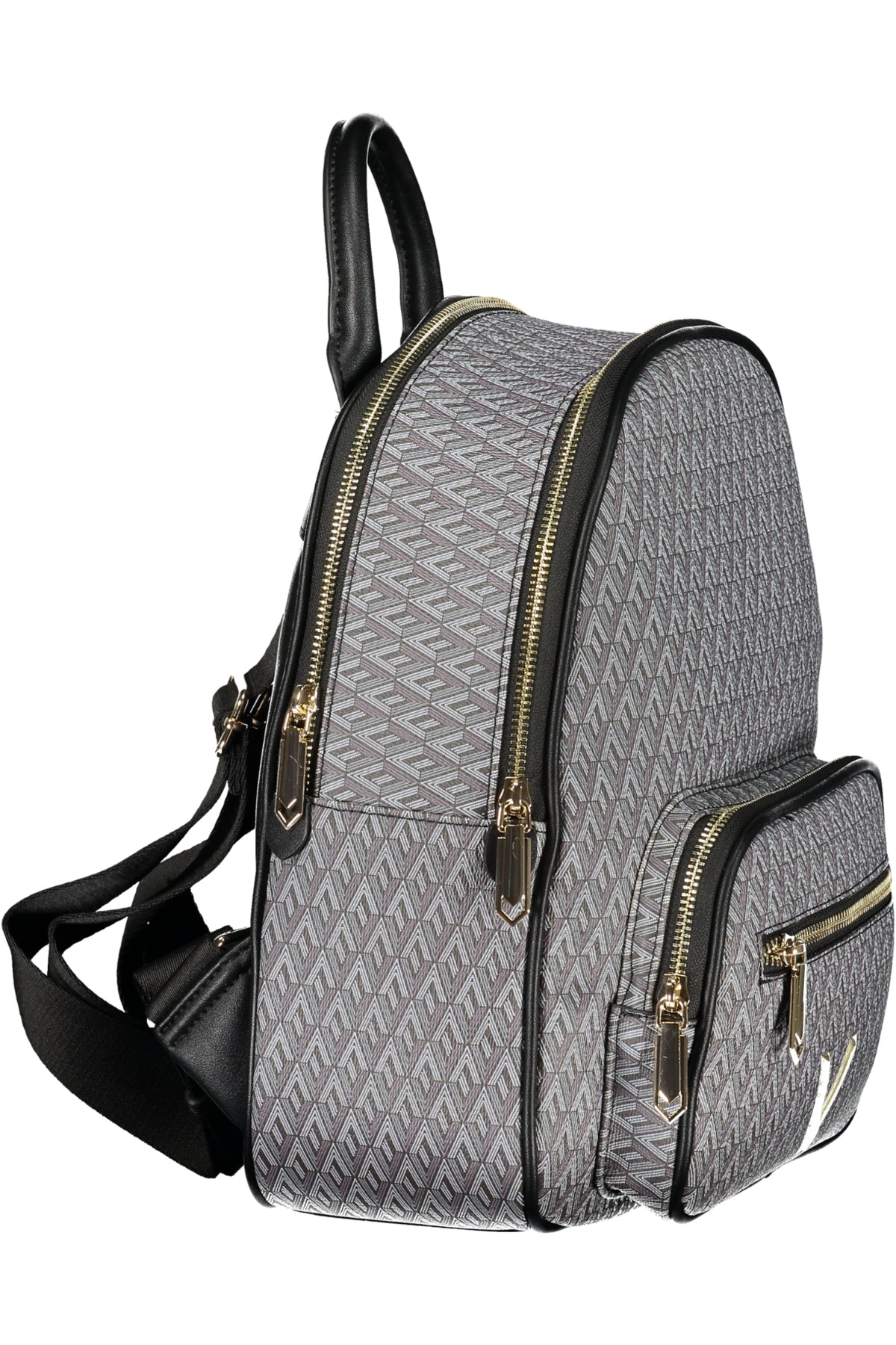 MOCHILA COM FECHO VALENTINO MULHER PRETA