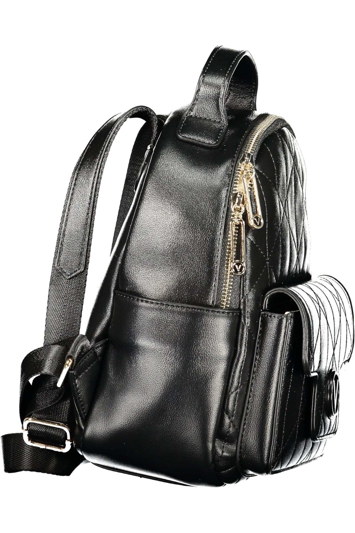 MOCHILA COM FECHO VALENTINO MULHER PRETA
