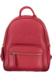 MOCHILA COM FECHO VALENTINO MULHER VERMELHA