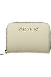 CARTEIRA COM FECHO VALENTINO MULHER BEGE