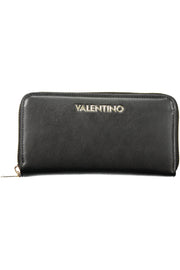 CARTEIRA COM FECHO VALENTINO MULHER PRETA