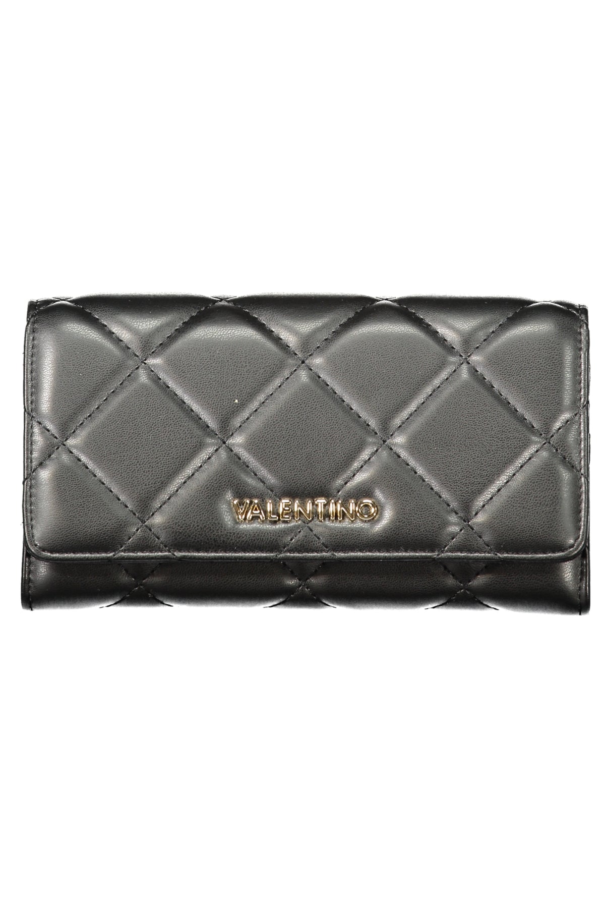 CARTEIRA COM LOGÓTIPO VALENTINO MULHER PRETA