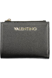 CARTEIRA COM FECHO VALENTINO MULHER PRETA