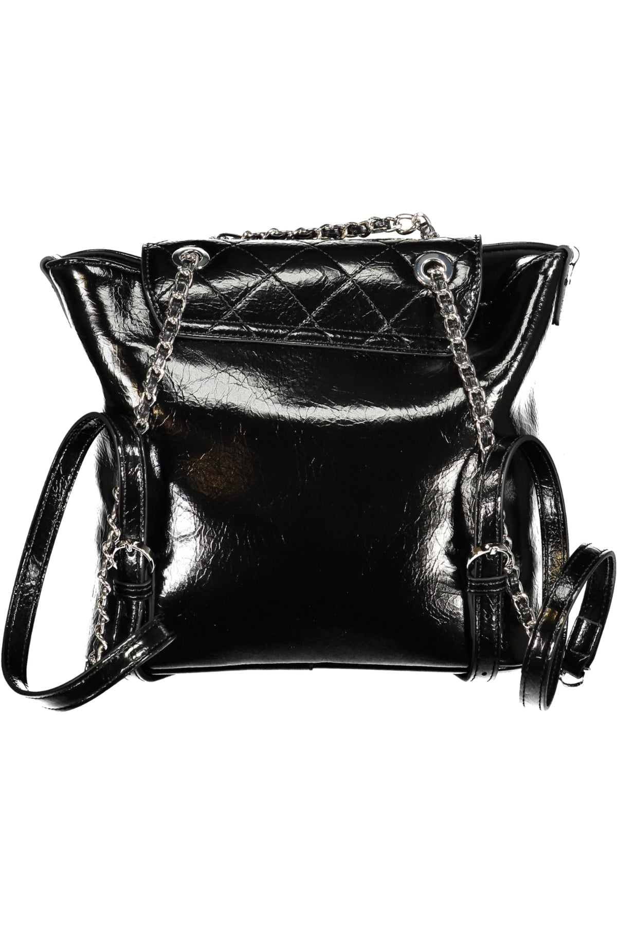 MOCHILA COM LOGÓTIPO VALENTINO MULHER PRETA