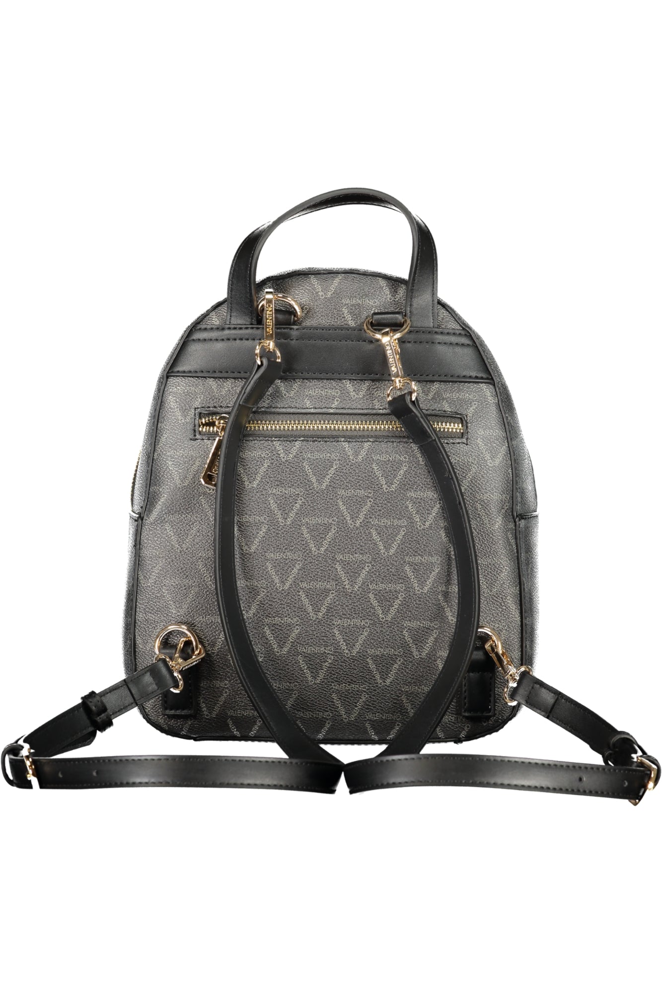 MOCHILA COM FECHO VALENTINO MULHER PRETA