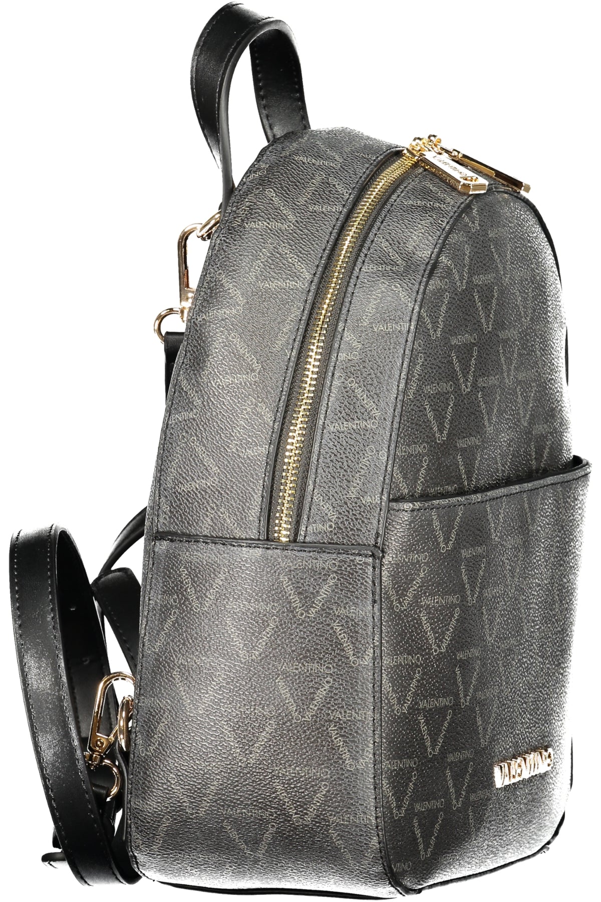 MOCHILA COM FECHO VALENTINO MULHER PRETA