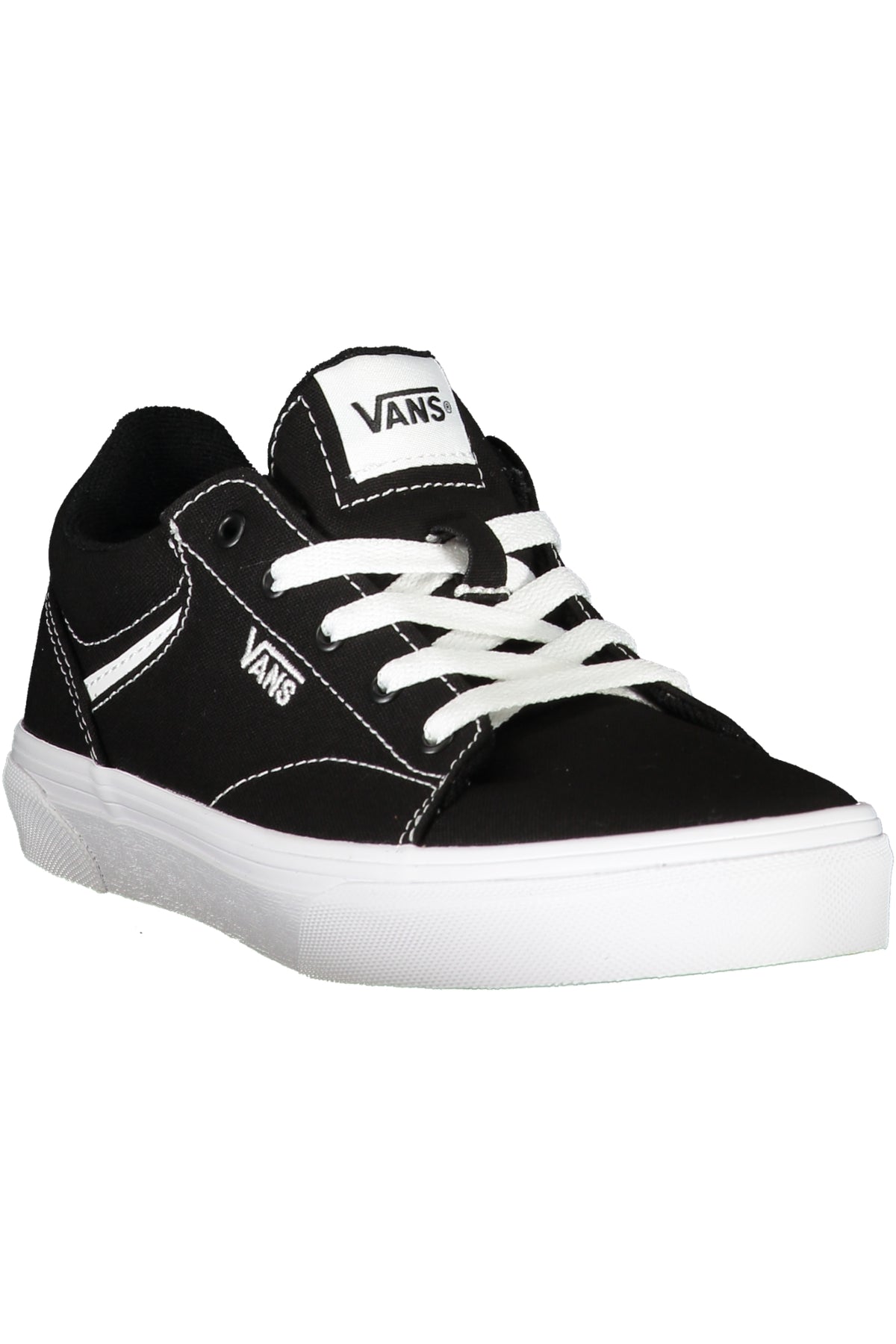 SAPATILHAS COM ATACADORES VANS HOMEM PRETAS