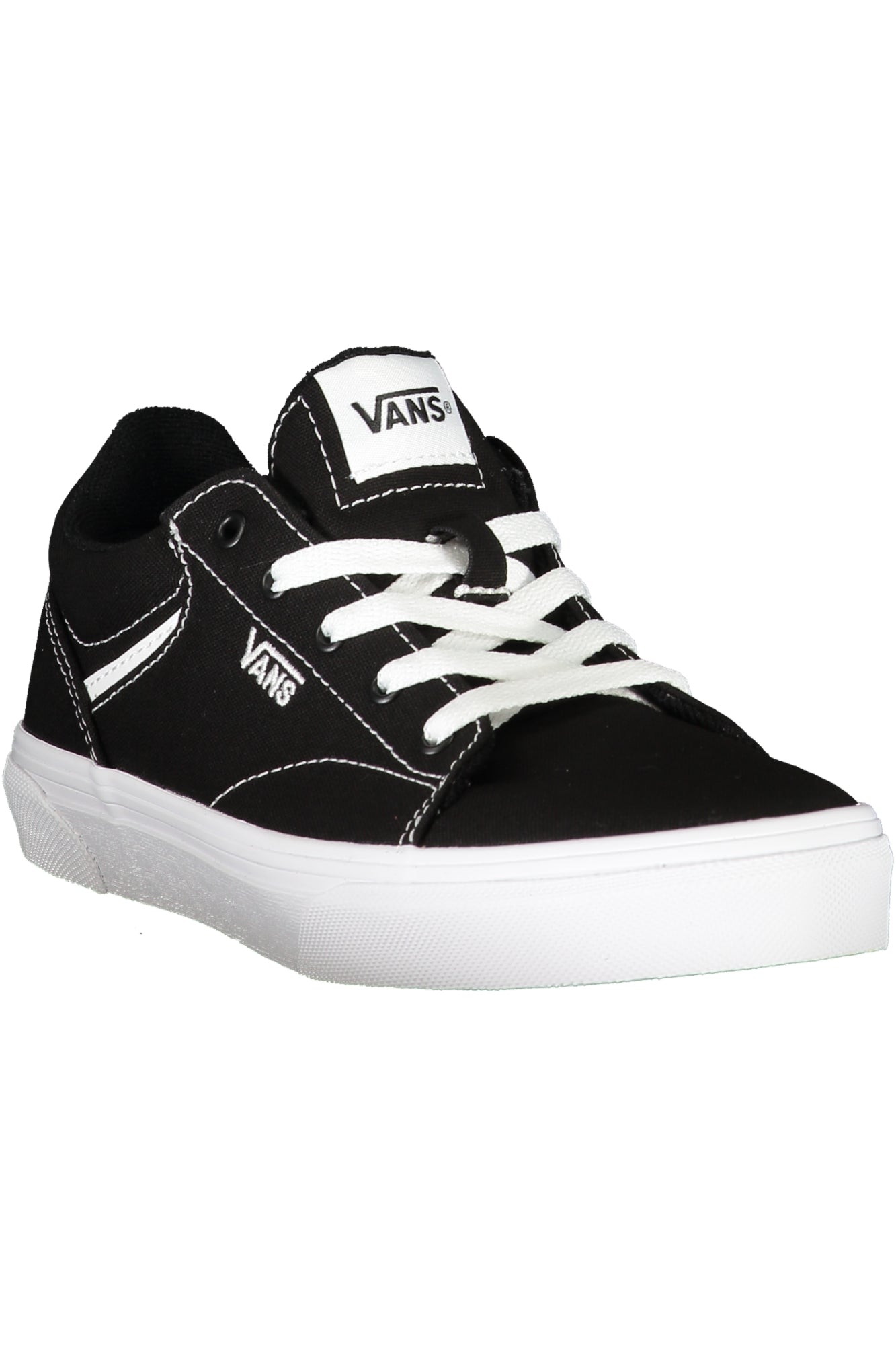 SAPATILHAS COM ATACADORES VANS HOMEM PRETAS