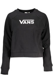 VANS WOMEN'S BLACK ZIP-UP SWEATSHIRT