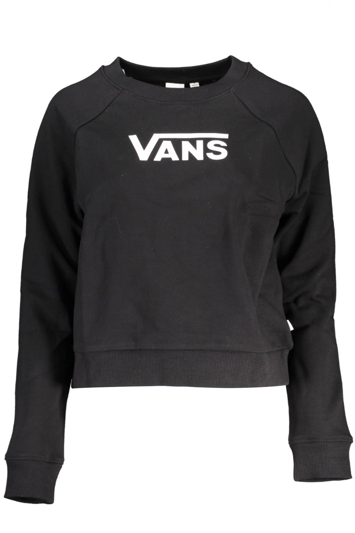 VANS WOMEN'S BLACK ZIP-UP SWEATSHIRT
