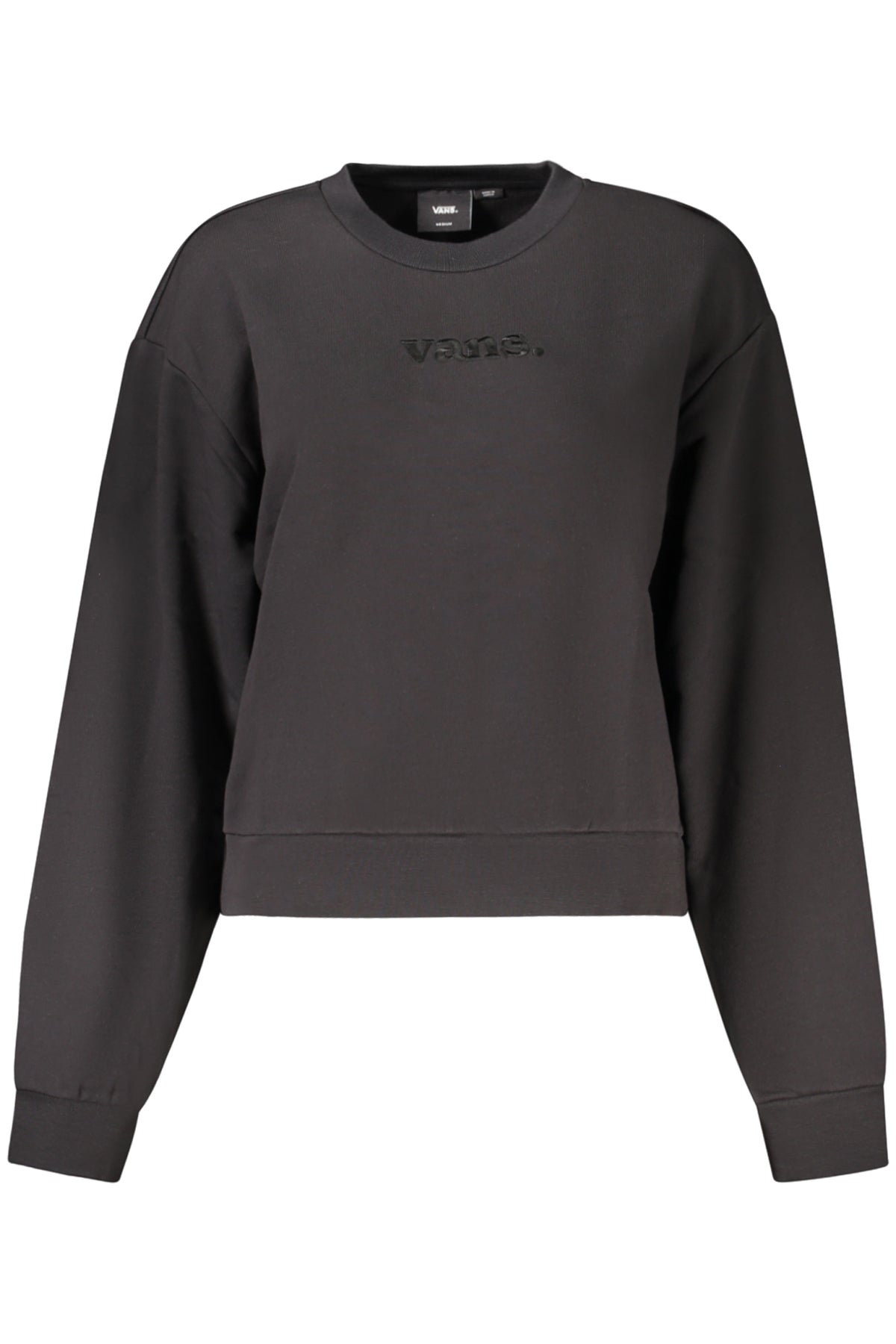 SWEATSHIRT EM ALGODÃO VANS MULHER PRETA