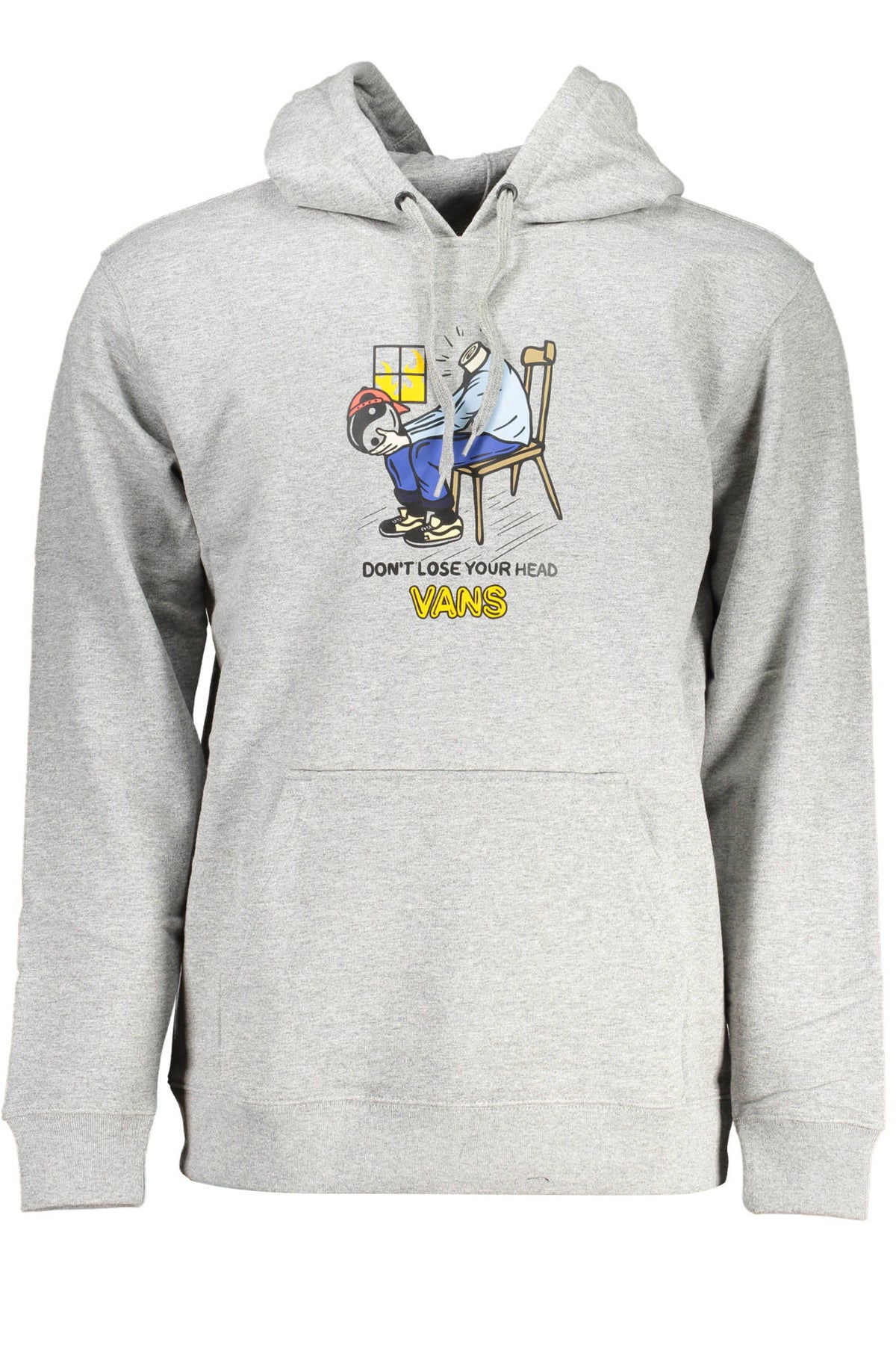 VANS MEN'S GREY SWEATSHIRT