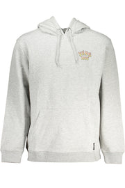 VANS Men's Grey Sleeveless Hoodie