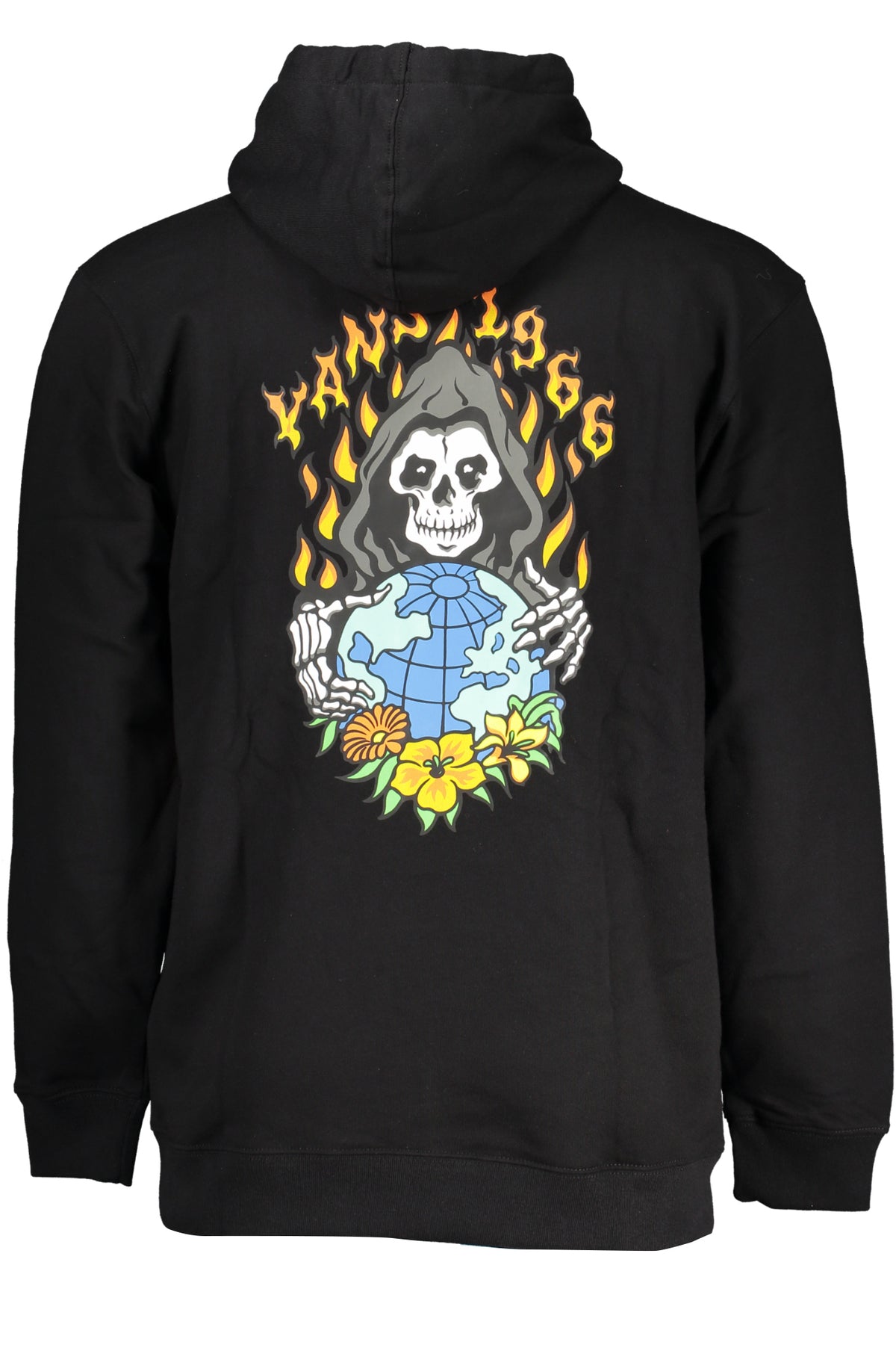 VANS MEN'S BLACK SWEATER WITH ZIP