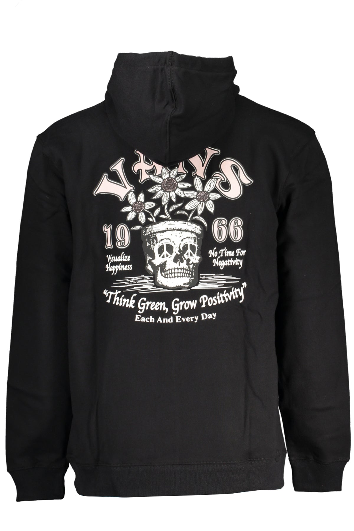 VANS MEN'S BLACK ZIPLESS SWEATSHIRT