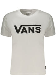T-SHIRT EM ALGODÃO VANS MULHER BRANCA