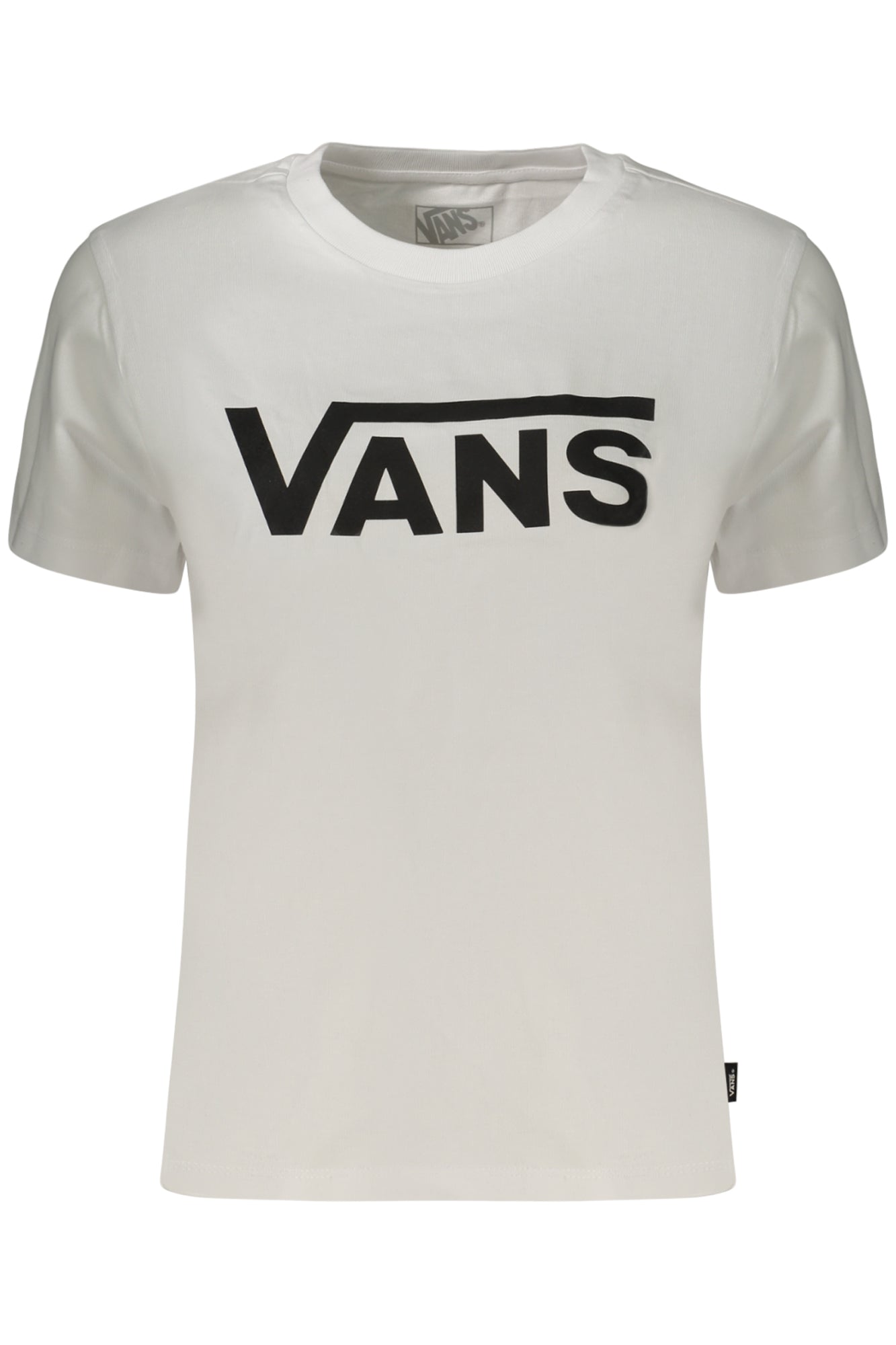 T-SHIRT EM ALGODÃO VANS MULHER BRANCA