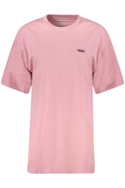 T-SHIRT EM ALGODÃO VANS MULHER ROSA