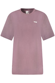 T-SHIRT EM ALGODÃO VANS MULHER ROXA