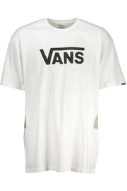 T-SHIRT EM ALGODÃO VANS HOMEM BRANCA