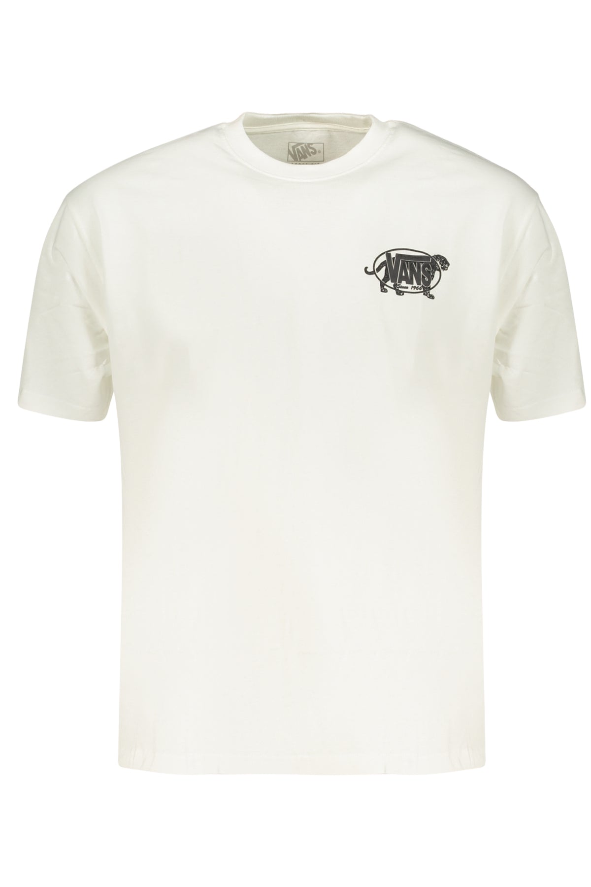 T-SHIRT EM ALGODÃO VANS HOMEM BRANCA