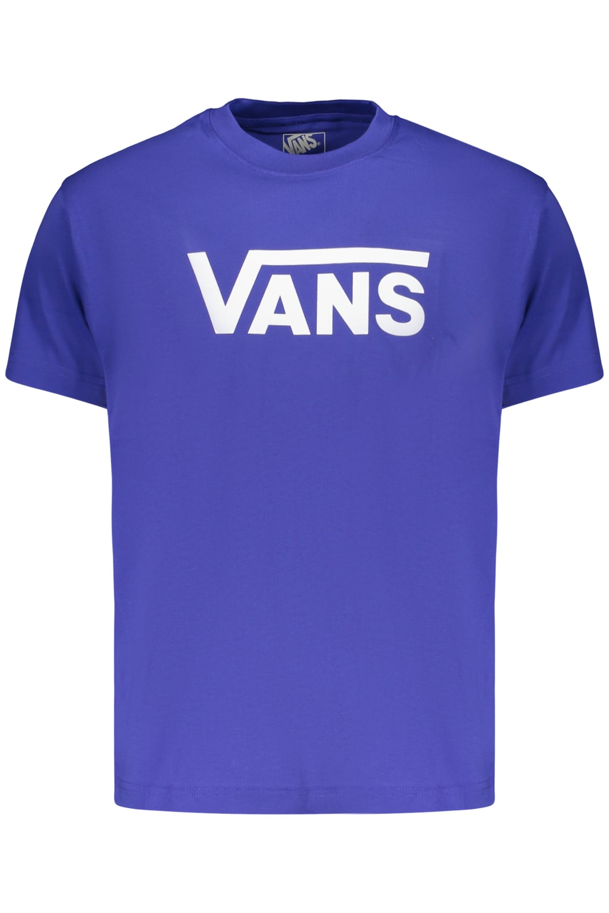 T-SHIRT EM ALGODÃO VANS HOMEM AZUL
