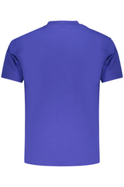 T-SHIRT EM ALGODÃO VANS HOMEM AZUL