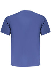 T-SHIRT EM ALGODÃO VANS HOMEM AZUL