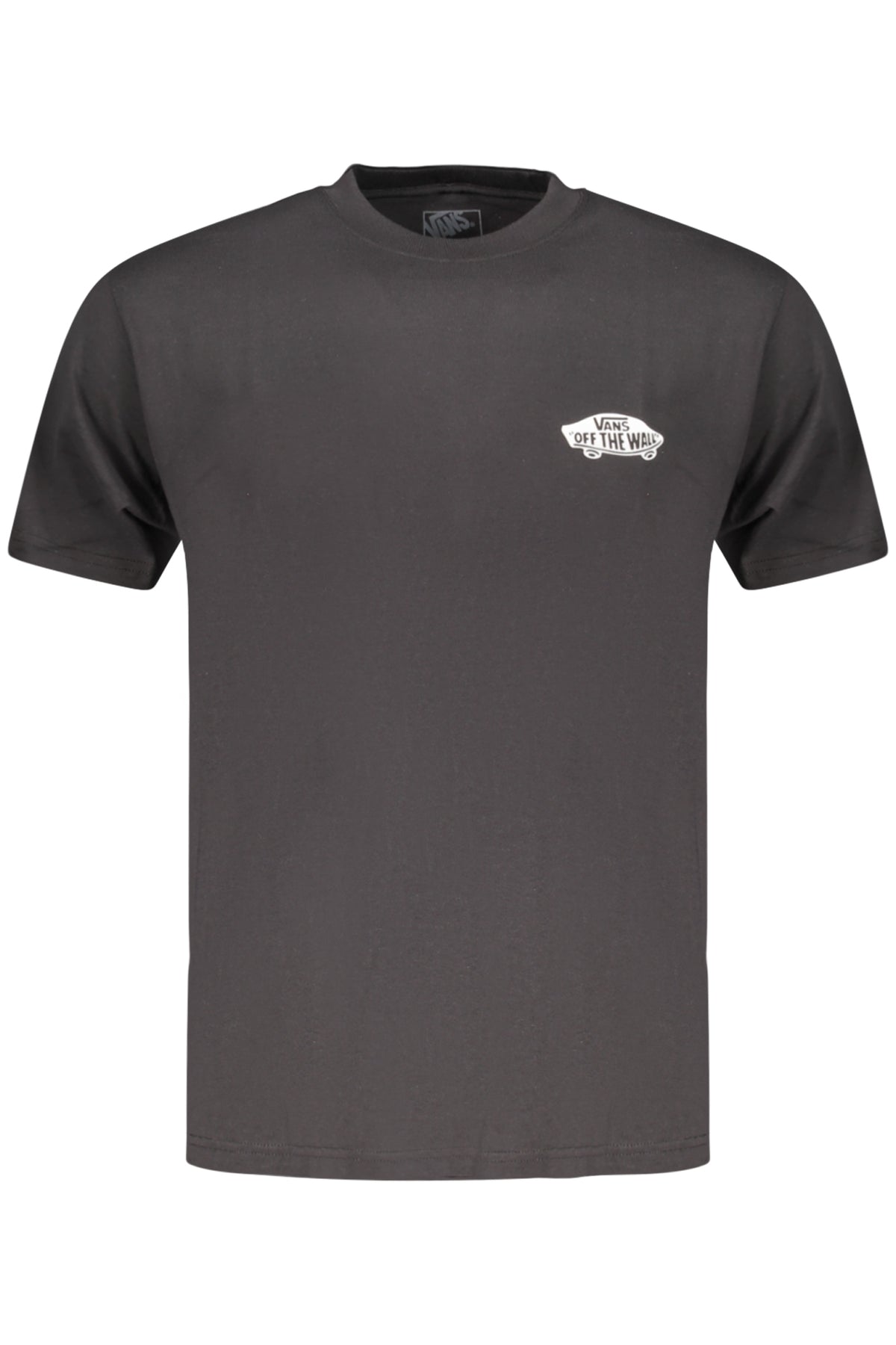 T-SHIRT EM ALGODÃO VANS HOMEM PRETA