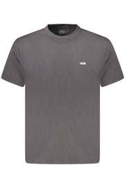 T-SHIRT EM ALGODÃO VANS HOMEM PRETA