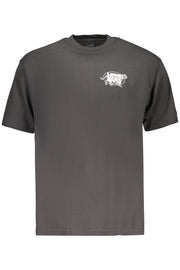 T-SHIRT EM ALGODÃO VANS HOMEM PRETA