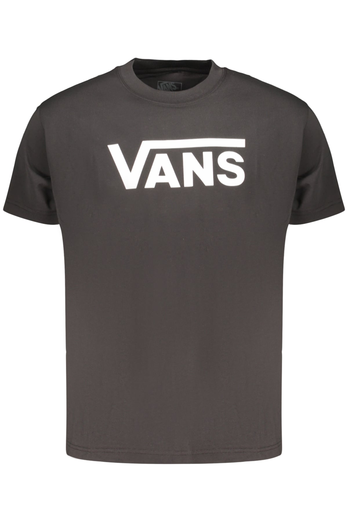 T-SHIRT EM ALGODÃO VANS HOMEM PRETA