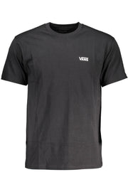 T-SHIRT EM ALGODÃO VANS HOMEM PRETA