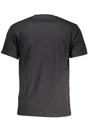 T-SHIRT EM ALGODÃO VANS HOMEM PRETA