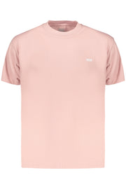 T-SHIRT EM ALGODÃO VANS HOMEM ROSA