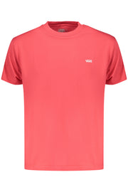 T-SHIRT EM ALGODÃO VANS HOMEM VERMELHA
