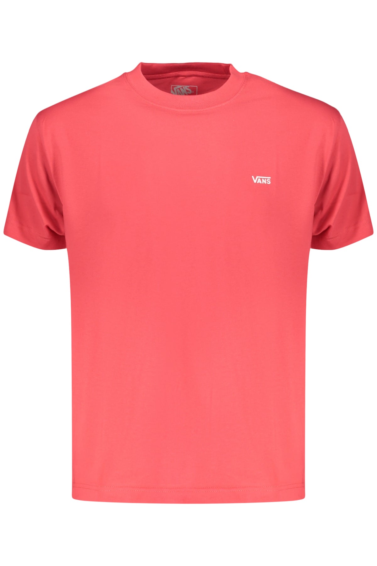 T-SHIRT EM ALGODÃO VANS HOMEM VERMELHA