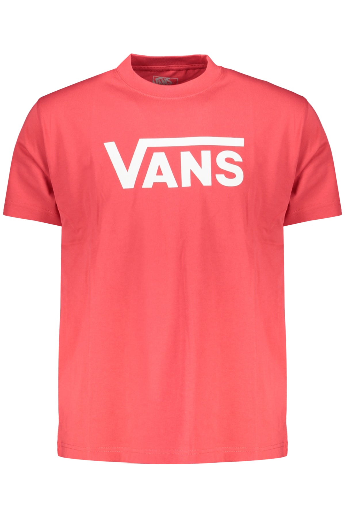 T-SHIRT EM ALGODÃO VANS HOMEM VERMELHA