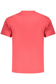 T-SHIRT EM ALGODÃO VANS HOMEM VERMELHA