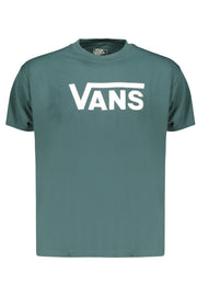 T-SHIRT EM ALGODÃO VANS HOMEM VERDE