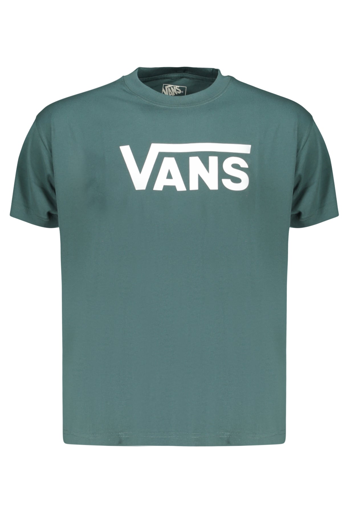 T-SHIRT EM ALGODÃO VANS HOMEM VERDE