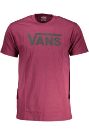 T-SHIRT EM ALGODÃO VANS HOMEM ROXA
